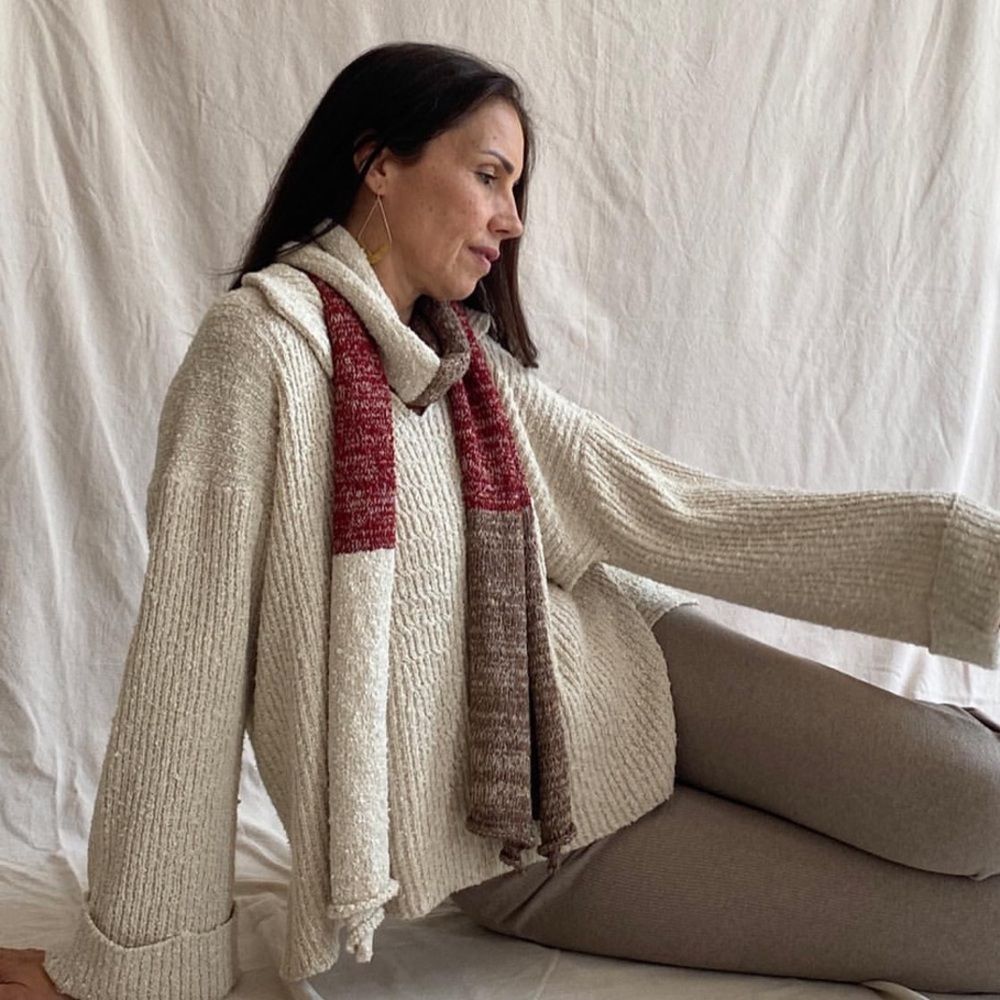 Indigo Luna Winterfall Cloud Cream Sweater - Picture 4 of 9